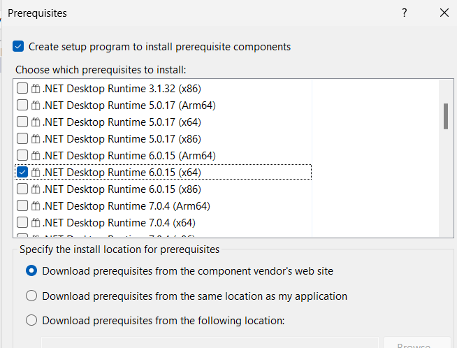 选择自己项目的框架
